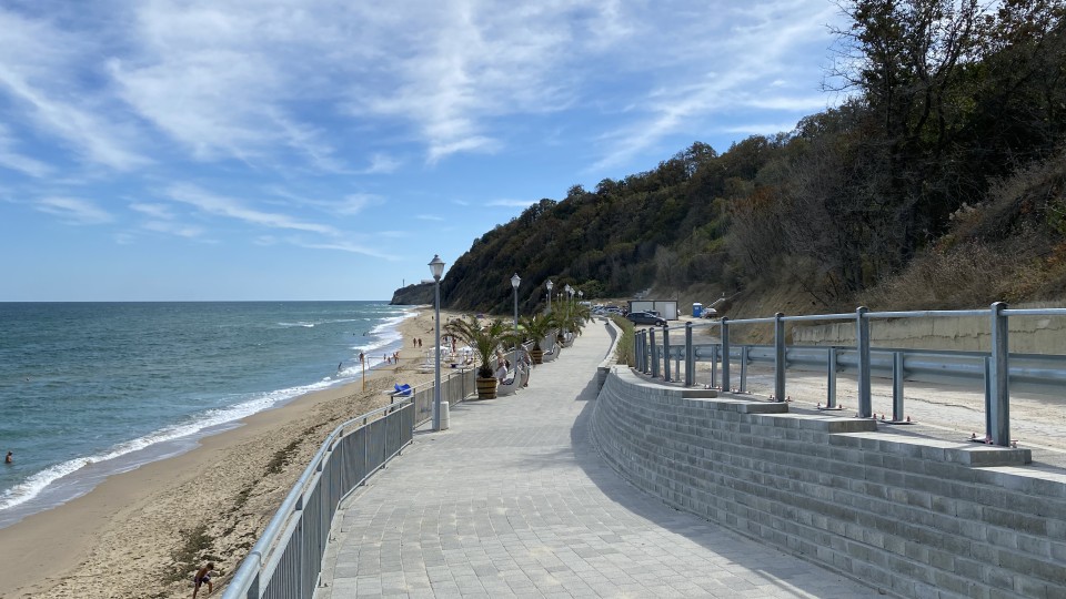 Seaside promenade